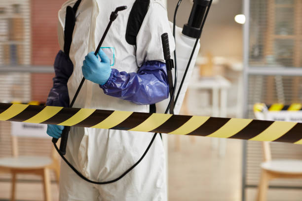 Professional Blood Cleanup technician working in Lexington, OH